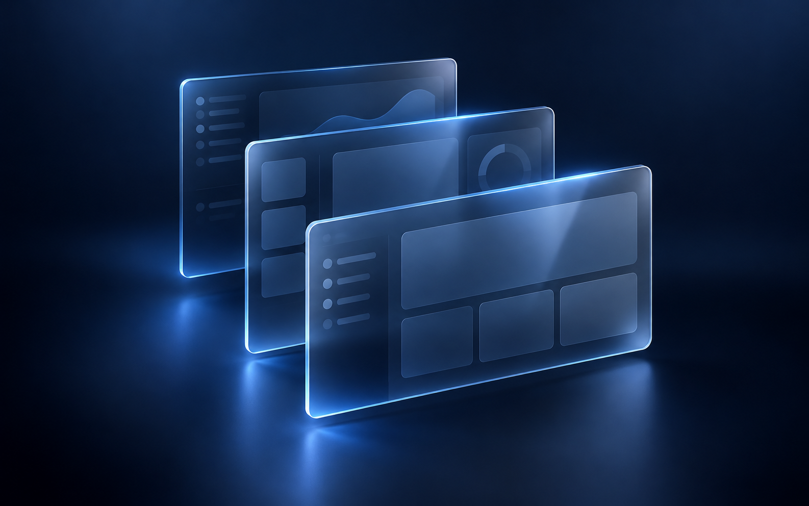 Separated workspace layers