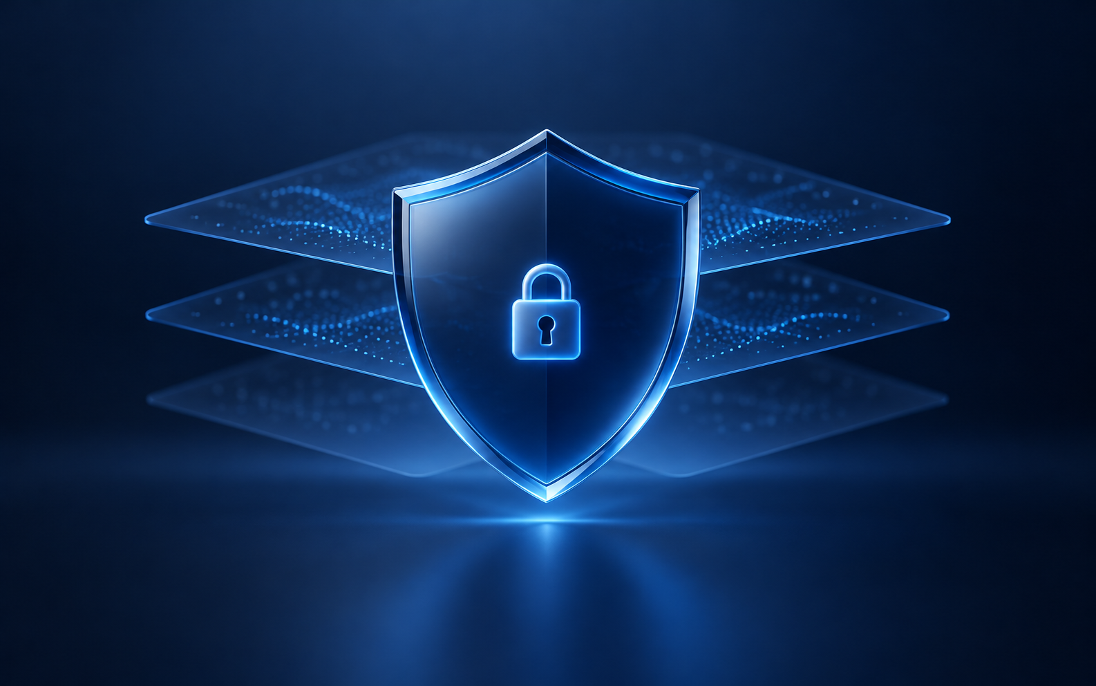 Glowing security shield